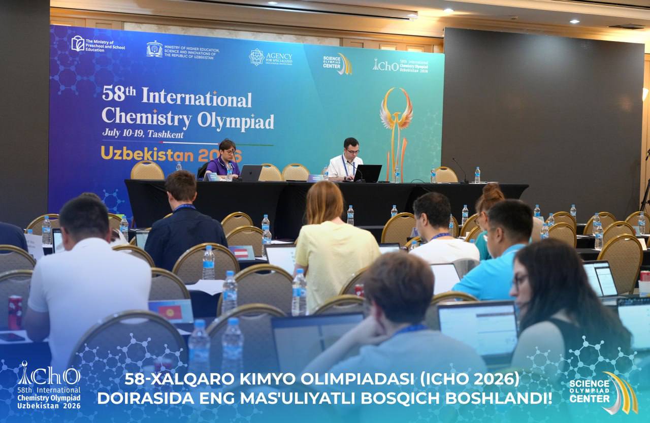 The most essential part of the 58th International Chemistry Olympiad (IChO 2026) has officially begun!
