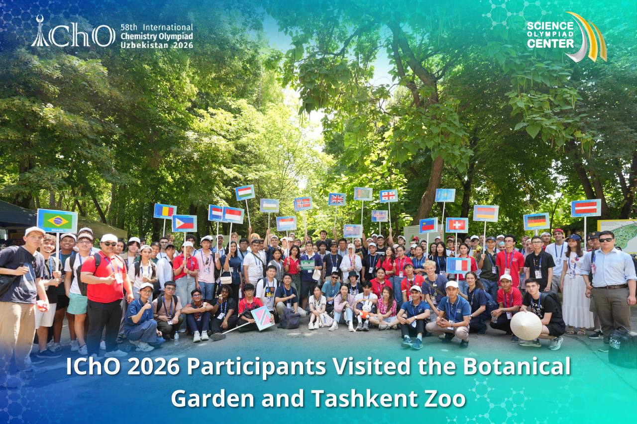 IChO 2026 Participants Visited the Botanical Garden and Tashkent Zoo