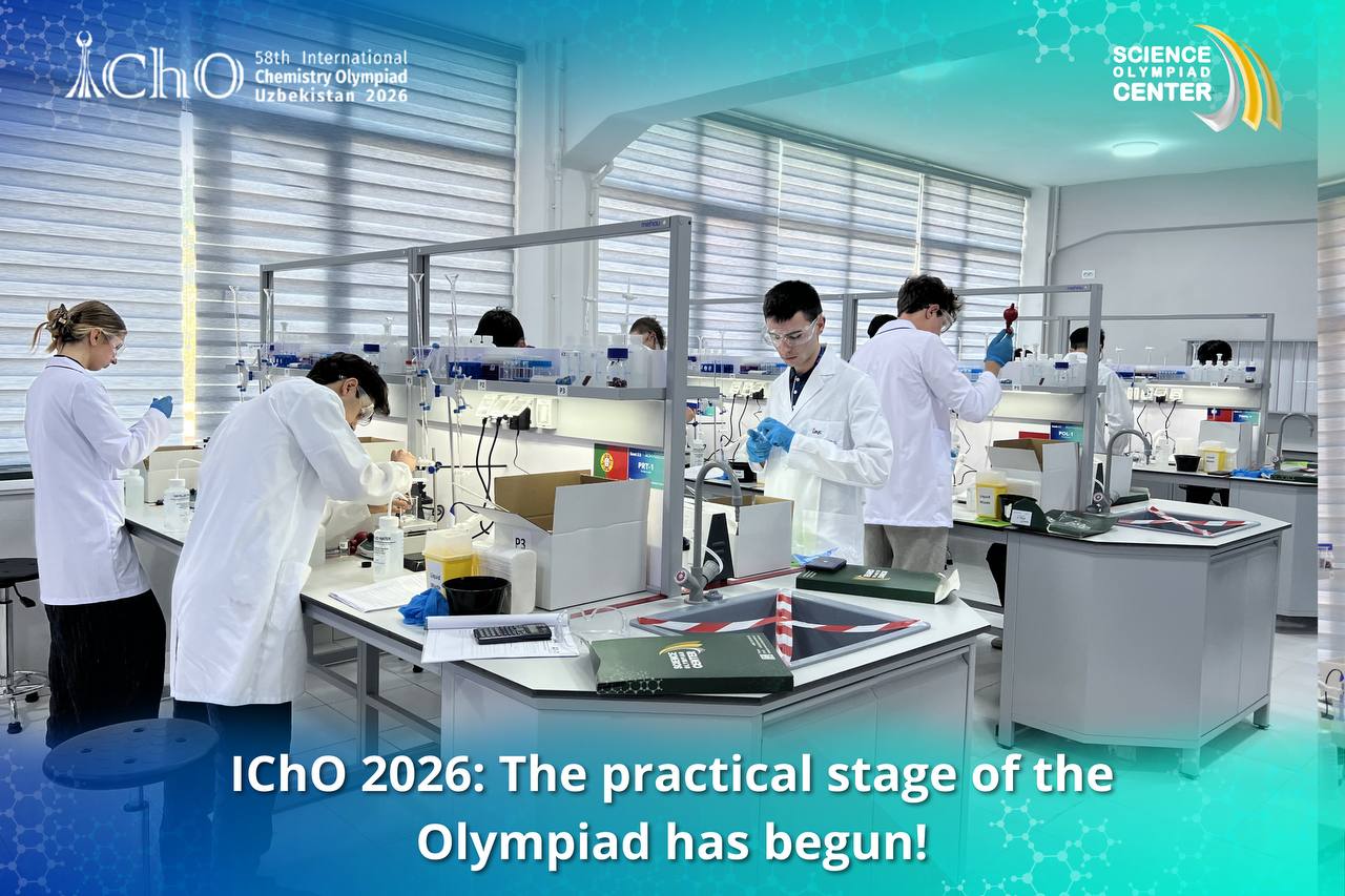 🧪 IChO 2026: The Practical Exam has begun!