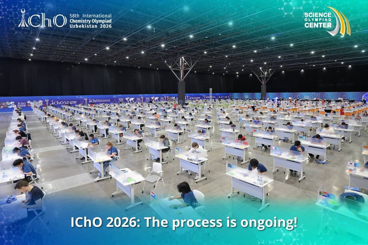 📸Photo Highlights from the Theoretical Exam of IChO 2026