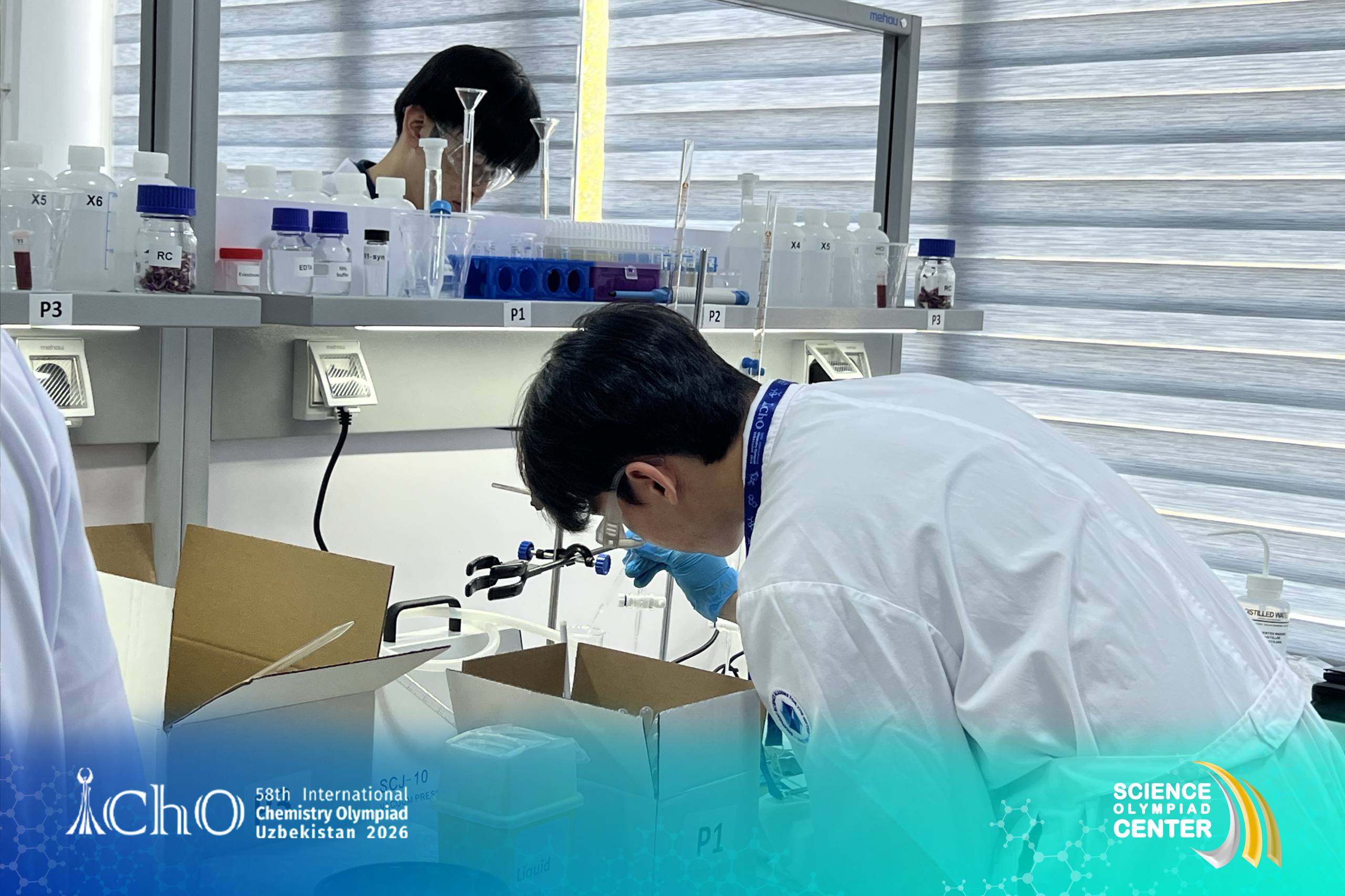🧪 IChO 2026: The Practical Exam has begun!