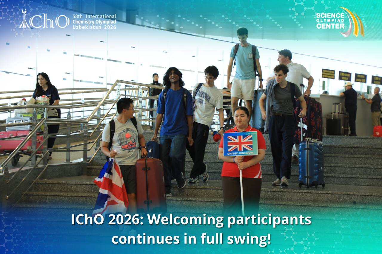 Welcoming IChO 2026 Participants Continues!