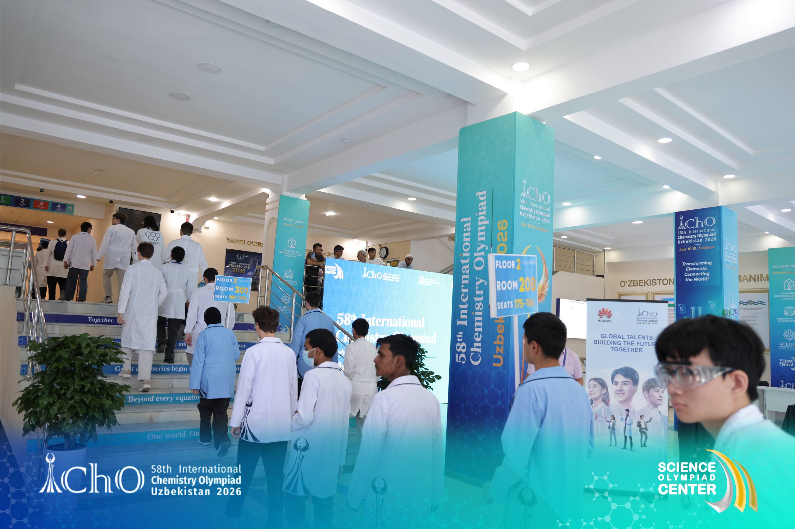 🧪 IChO 2026: The Practical Exam has begun!