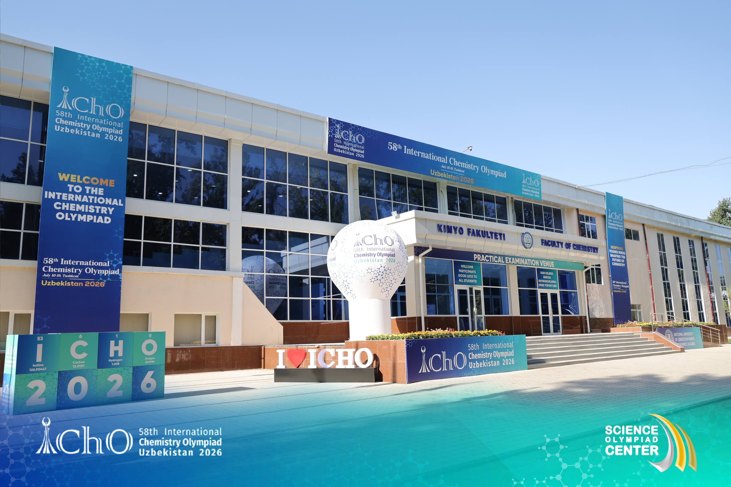 🧪 IChO 2026: The Practical Exam has begun!