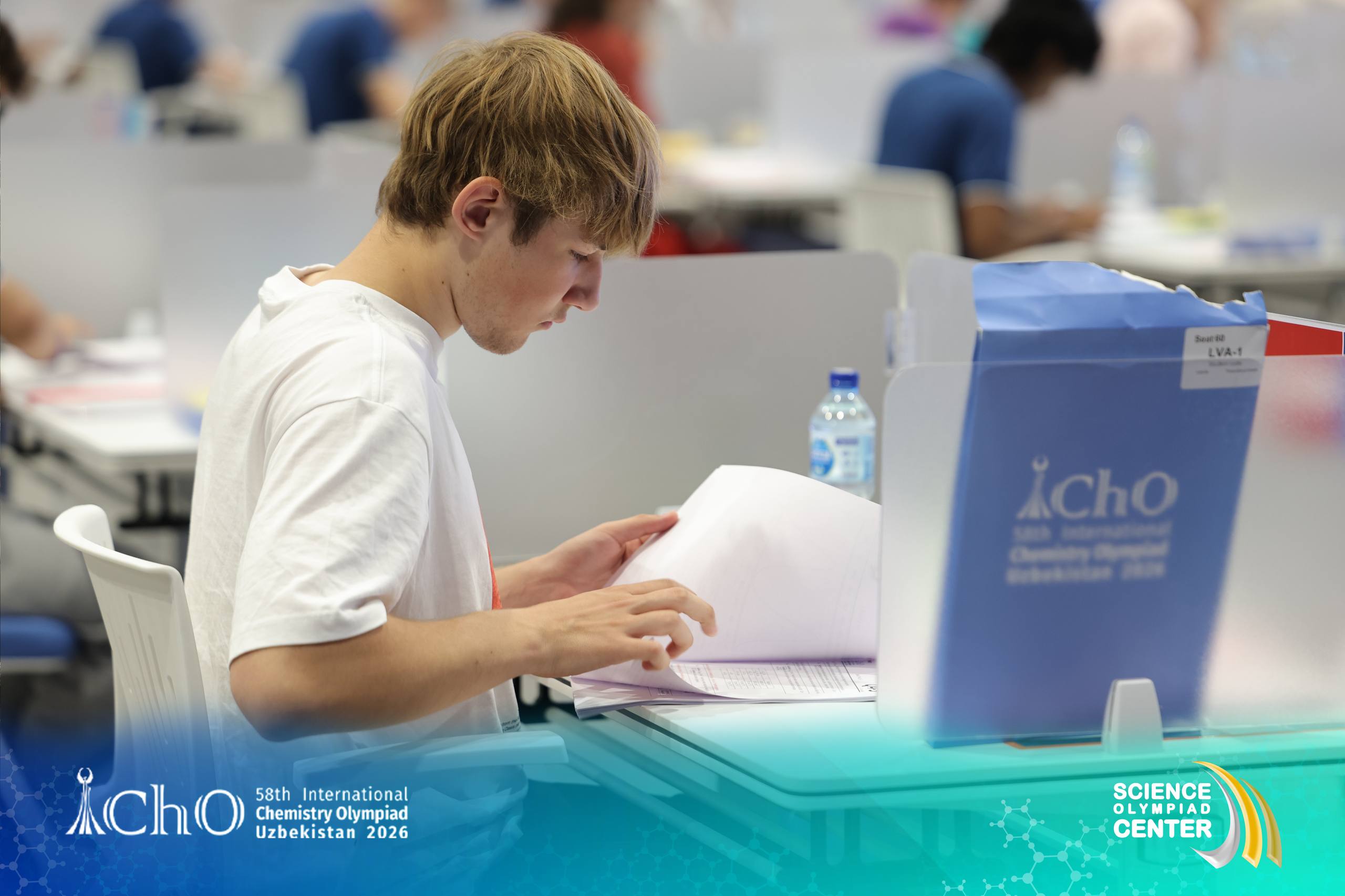 📸Photo Highlights from the Theoretical Exam of IChO 2026