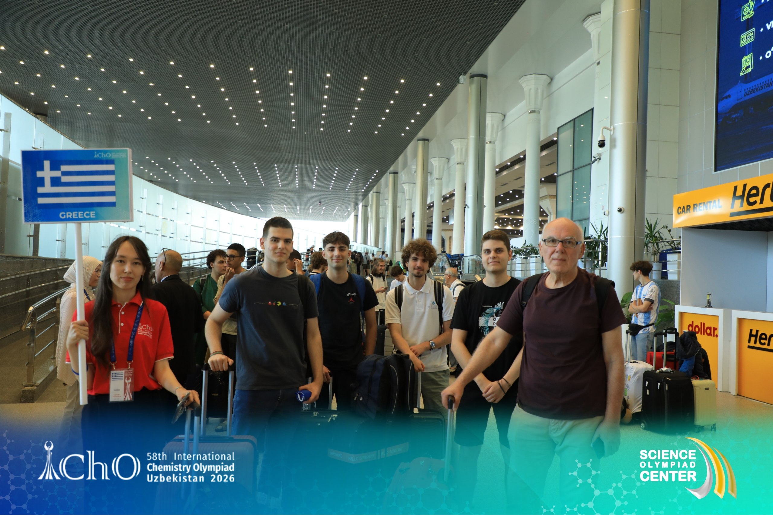 Another group of brilliant young chemists has arrived in Uzbekistan!