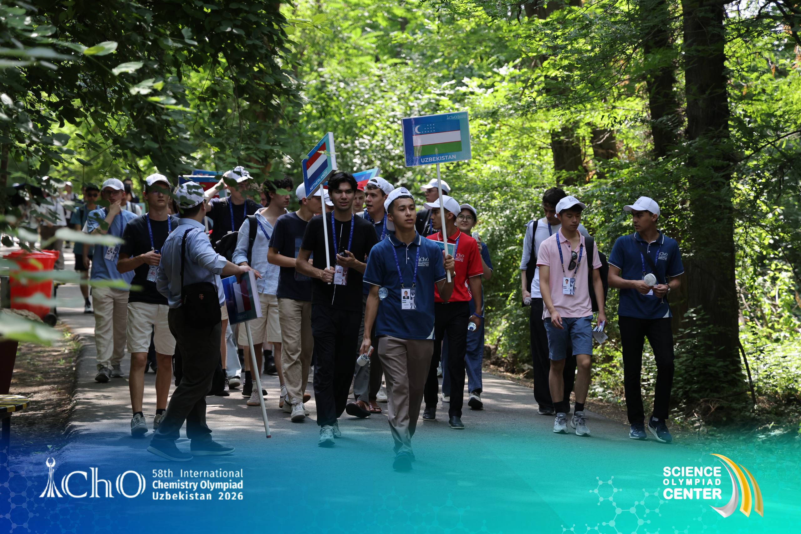 IChO 2026 Participants Visited the Botanical Garden and Tashkent Zoo