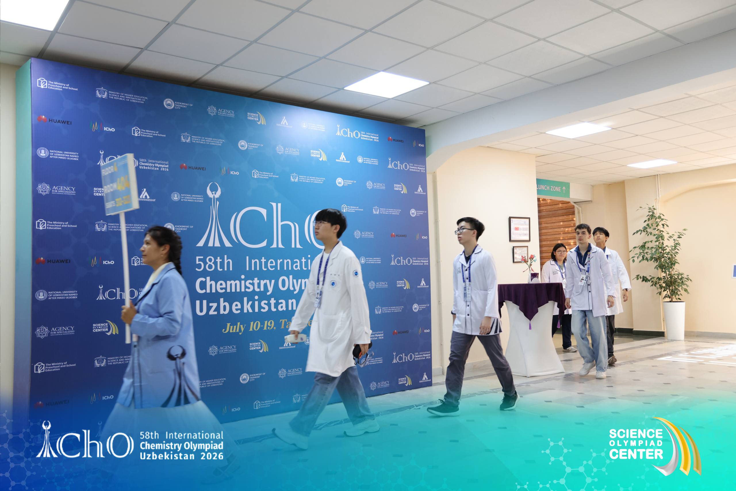 🧪 IChO 2026: The Practical Exam has begun!