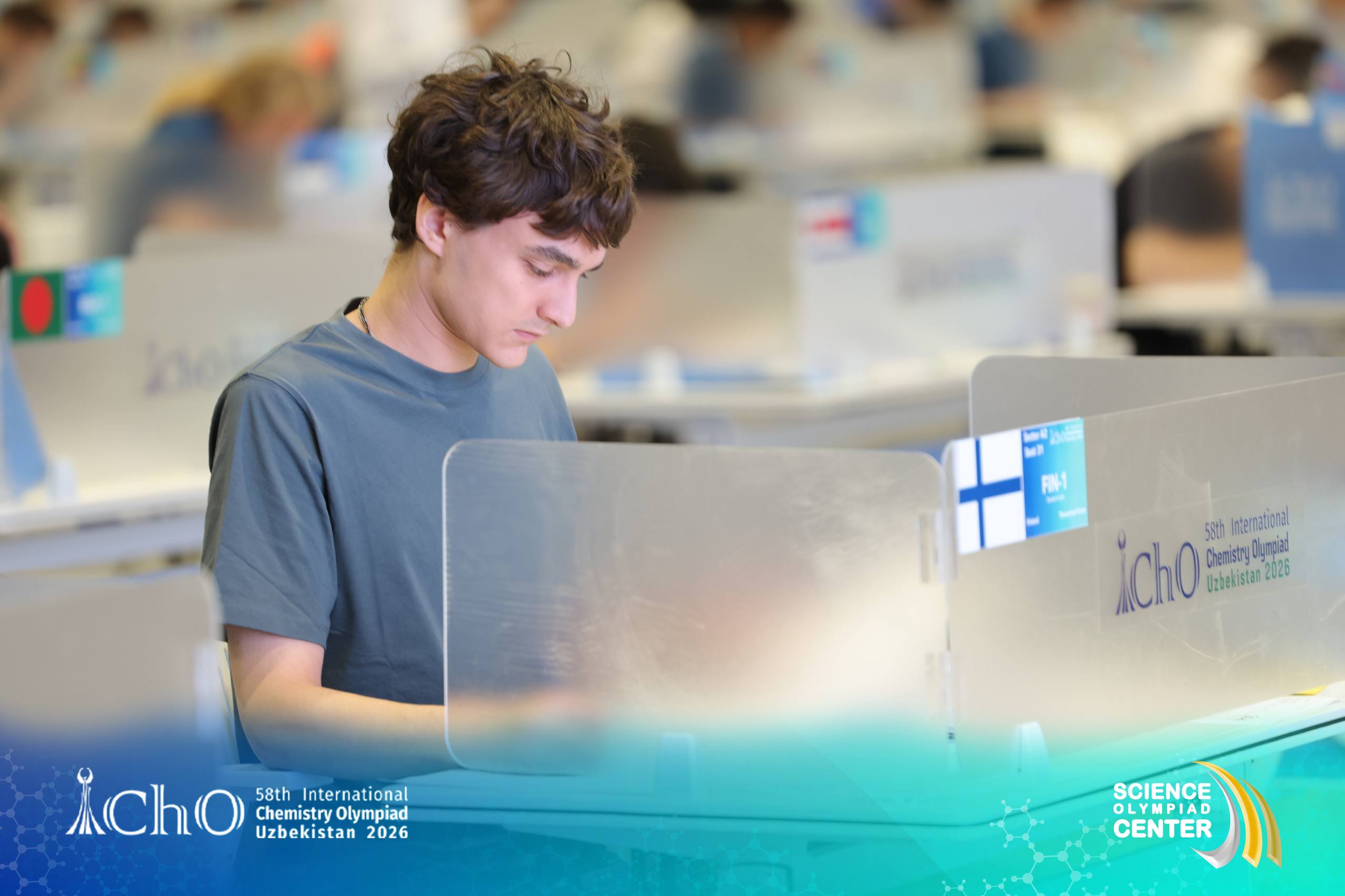 📸Photo Highlights from the Theoretical Exam of IChO 2026