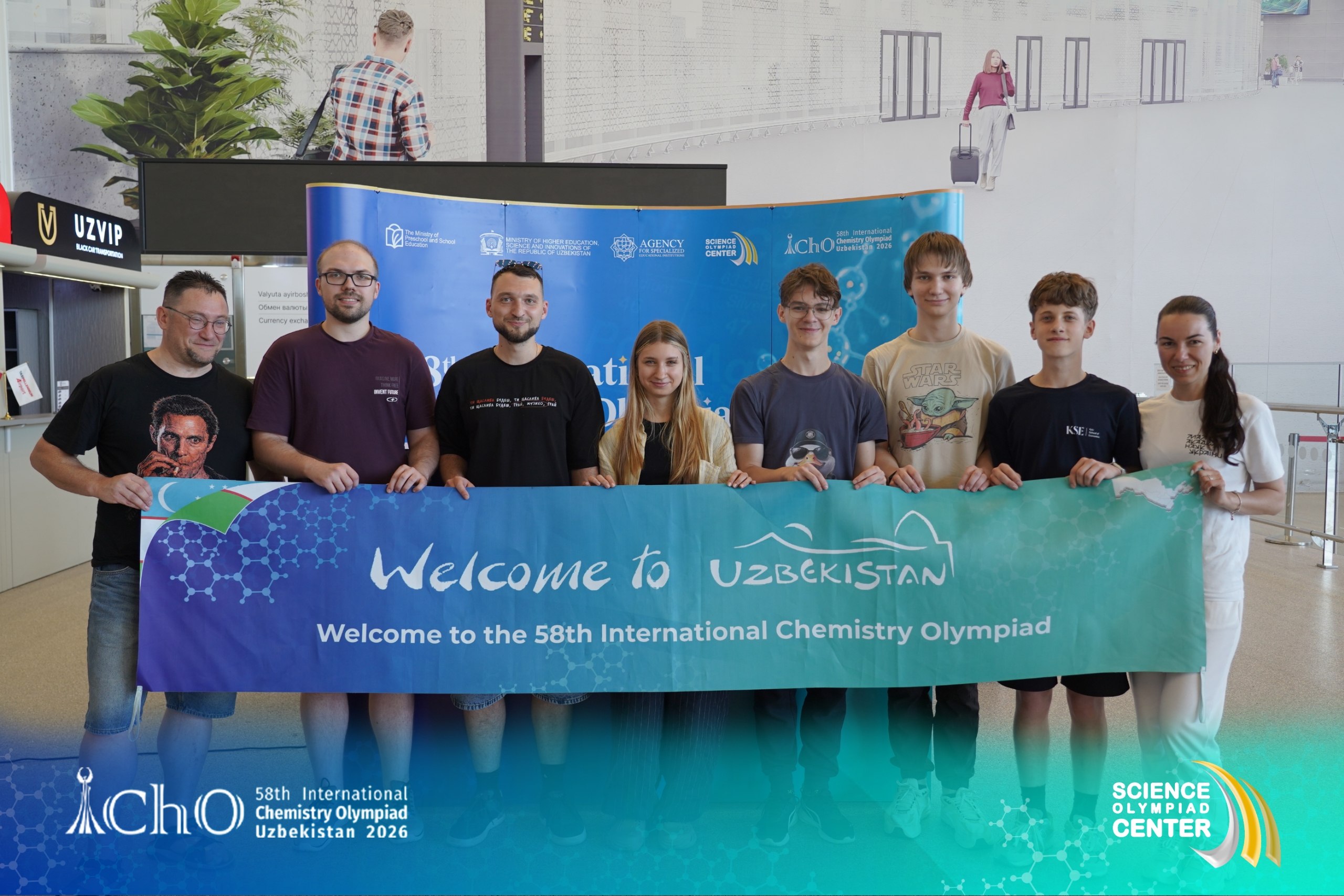 Another group of brilliant young chemists has arrived in Uzbekistan