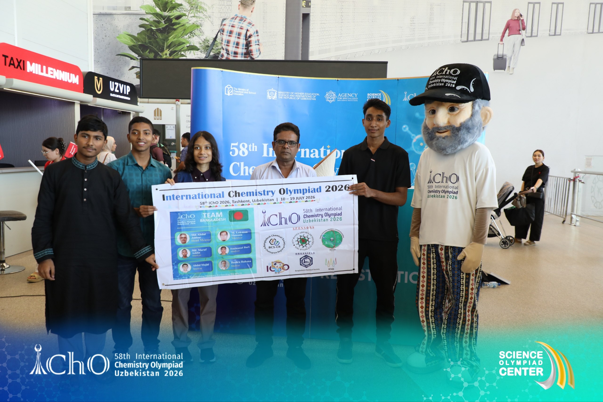 Another group of brilliant young chemists has arrived in Uzbekistan!