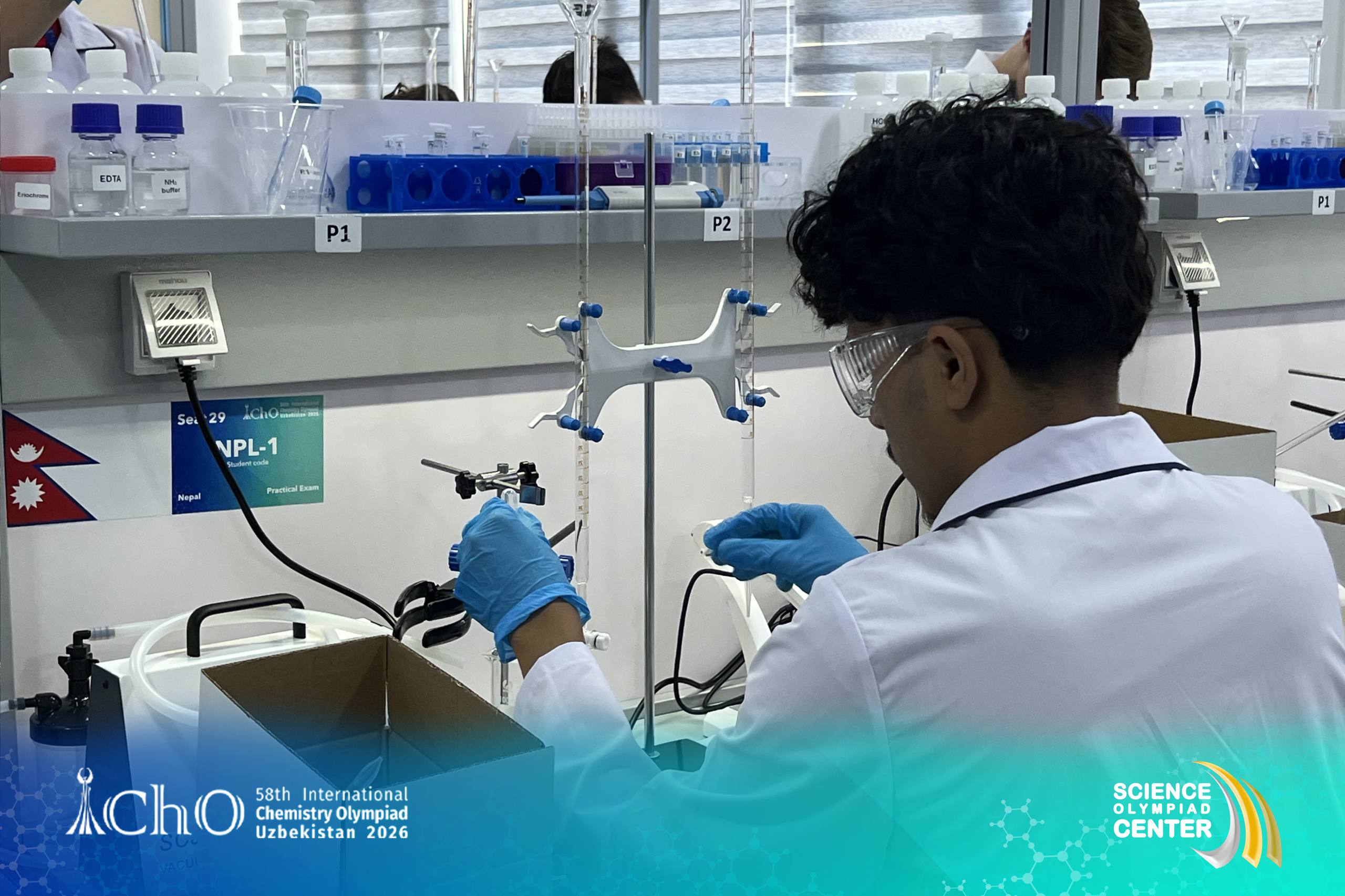 🧪 IChO 2026: The Practical Exam has begun!