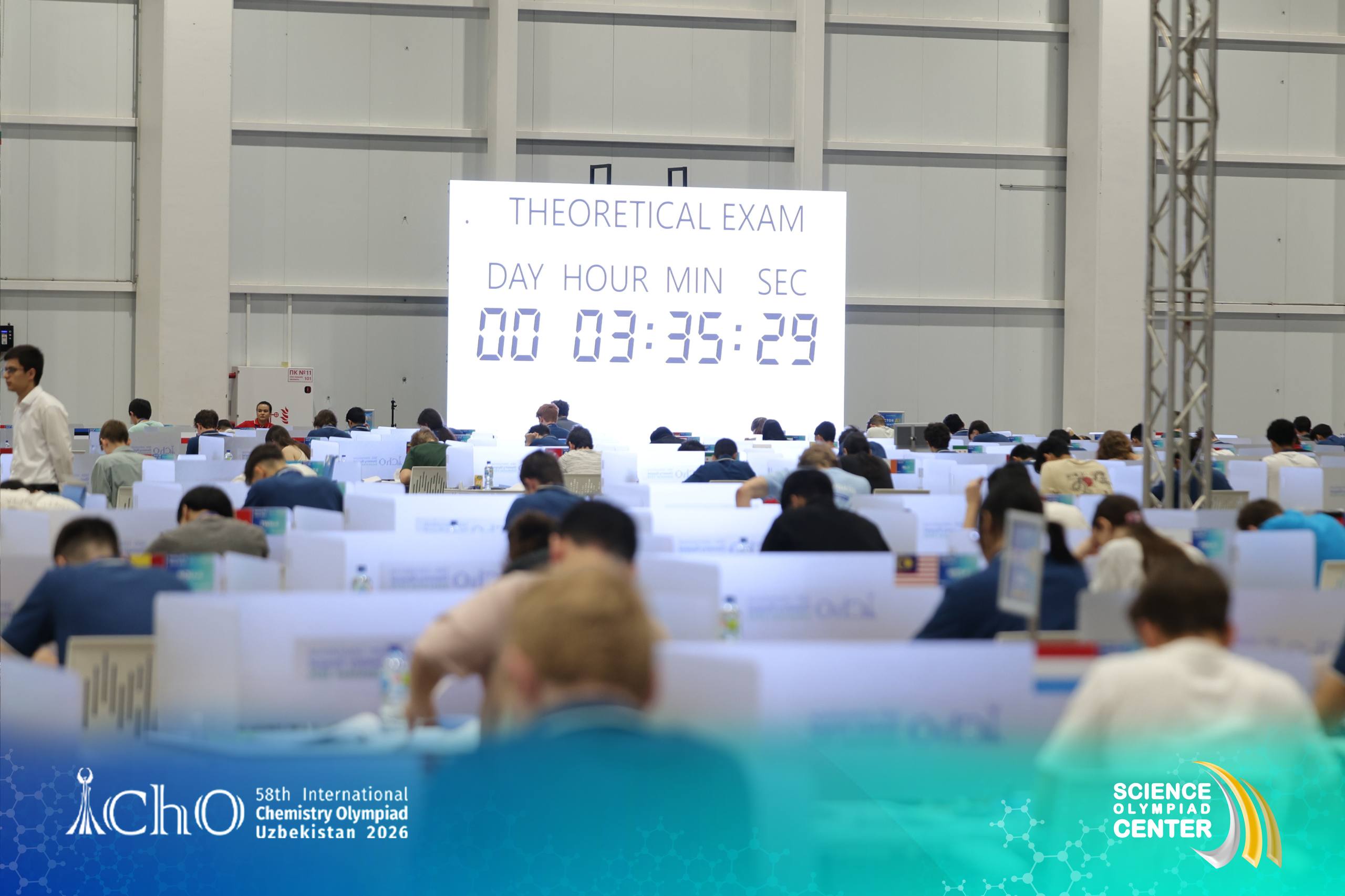 📸Photo Highlights from the Theoretical Exam of IChO 2026