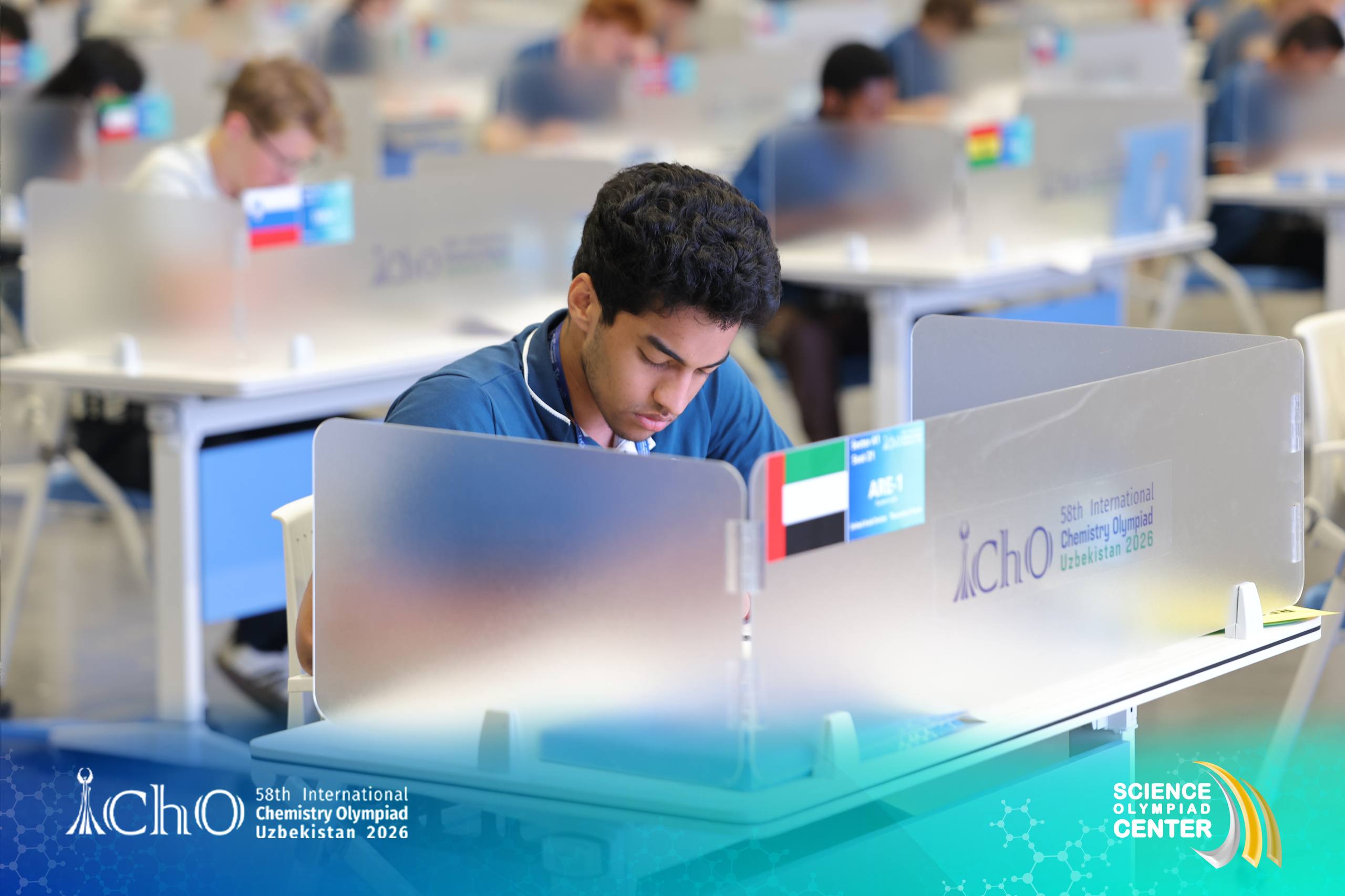📸Photo Highlights from the Theoretical Exam of IChO 2026